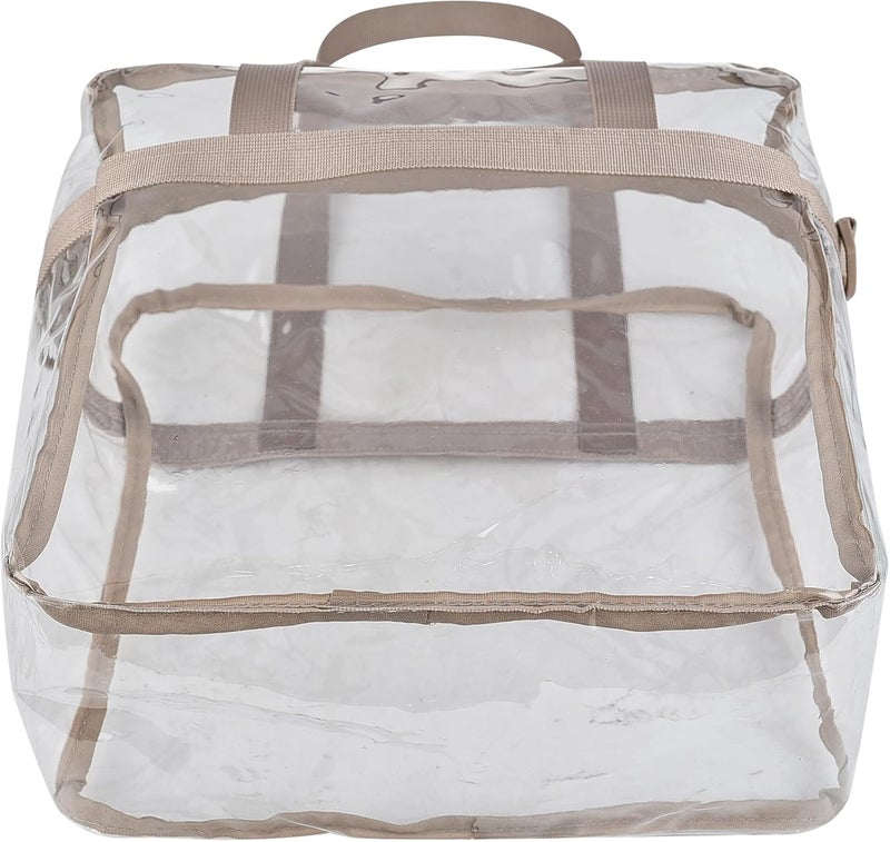 USPECLARE Clear Tote Bag for Stadium Events, 12x6x12 Transparent Stadium Bag for Work, Sports Games,Gym，Concerts - Image 4